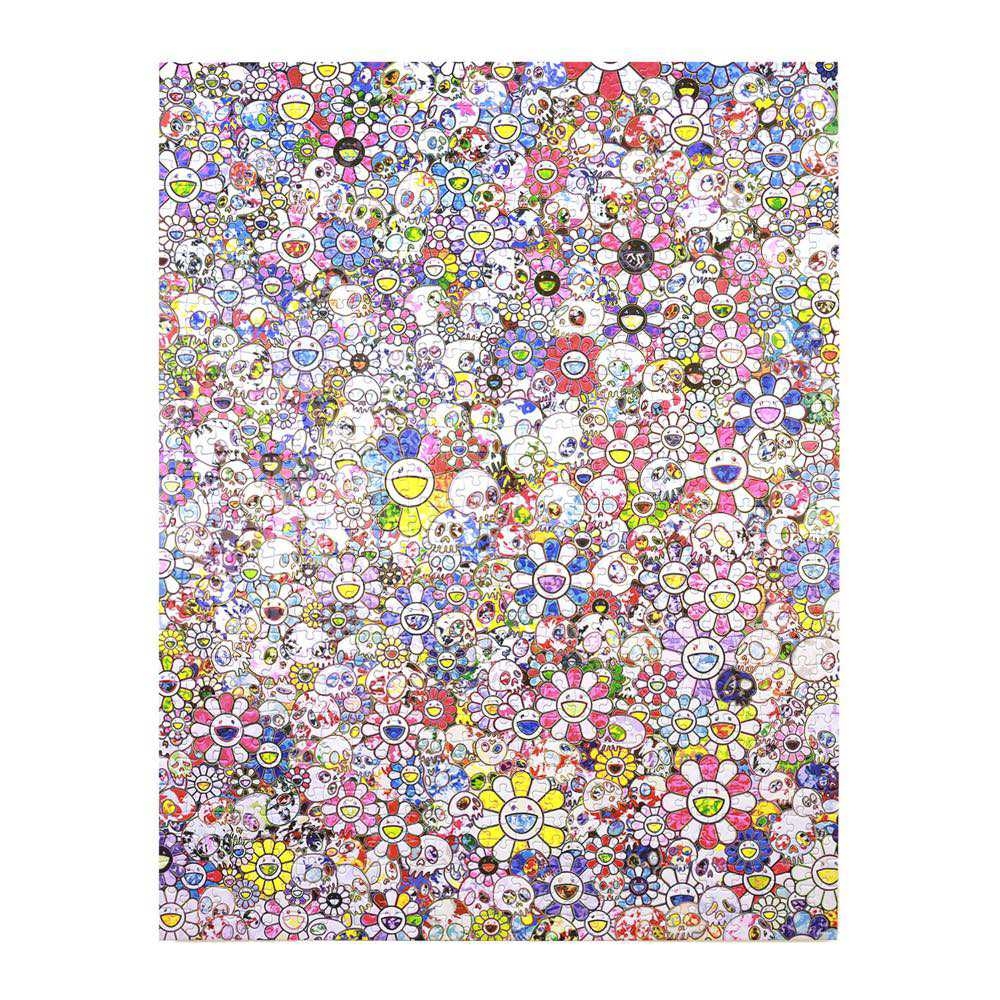 Jigsaw Puzzle / SKULLS & FLOWERS Zingaro