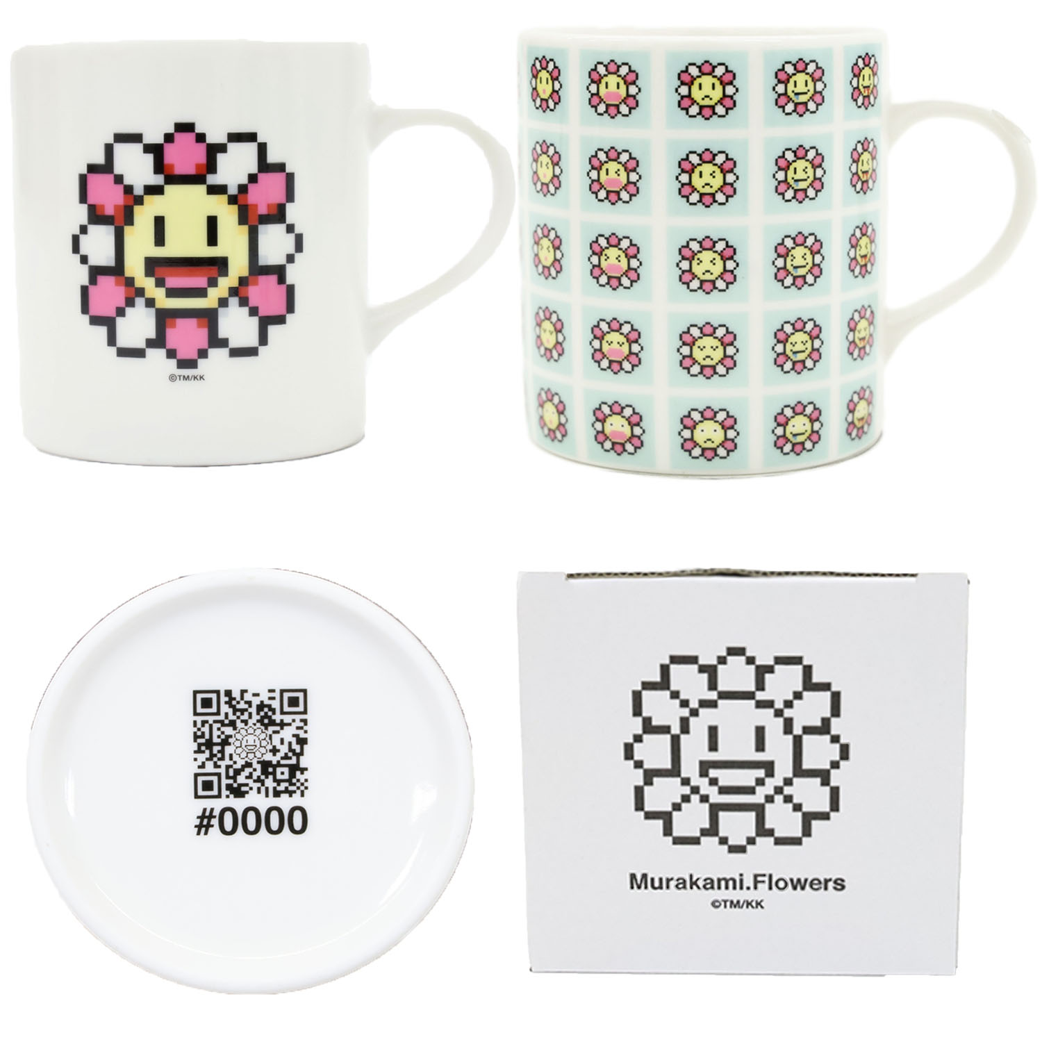 7月12日(月)よりWEBショップにて、Murakami.Flowersマグカップを販売 