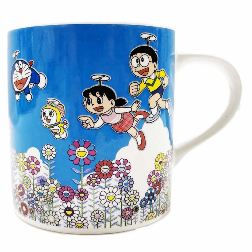 The Doraemon Exhibition Tokyo 2017 Takashi Murakami Mug Cup Japan limited anime 