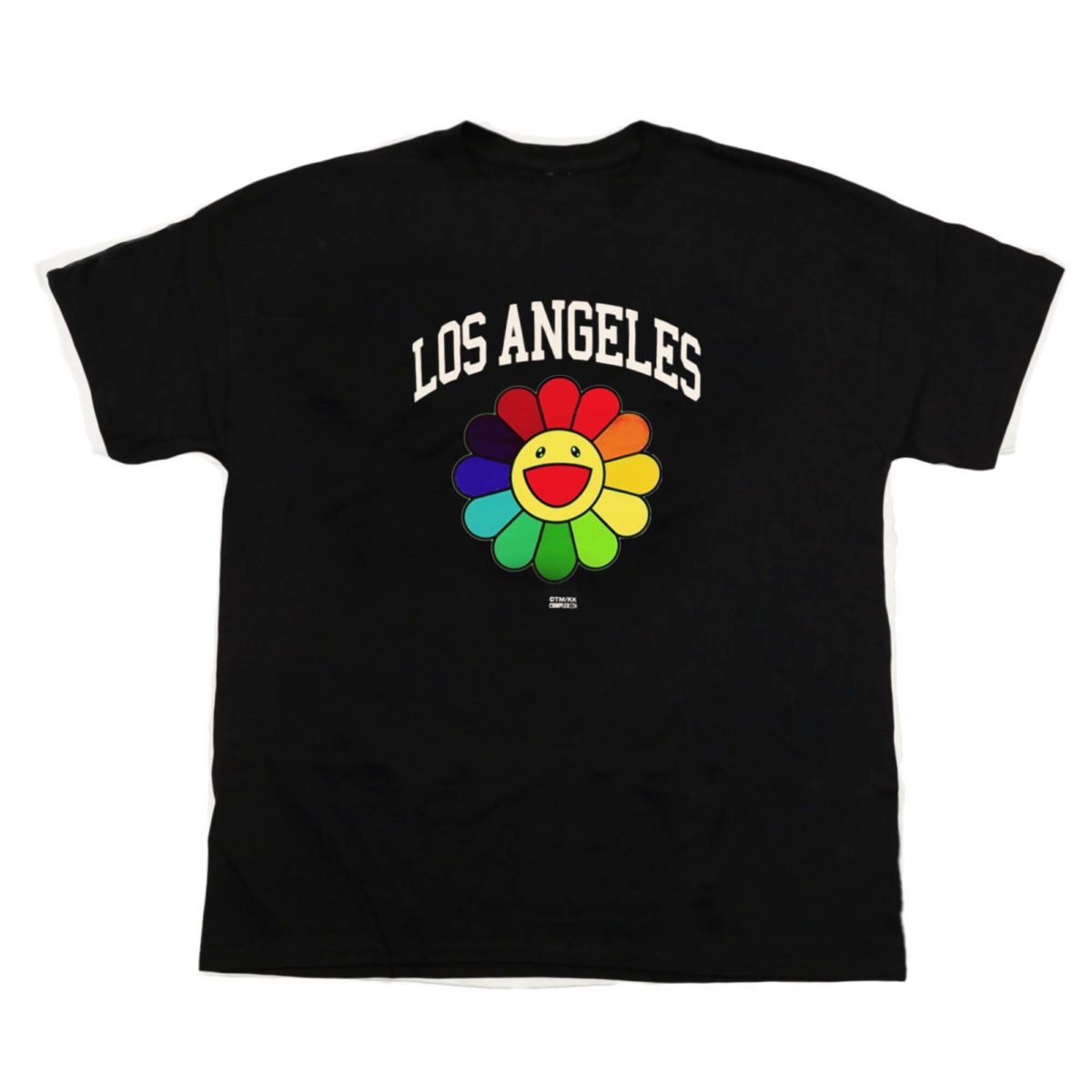 Los Angeles Flower Tee Black | Zingaro official Web