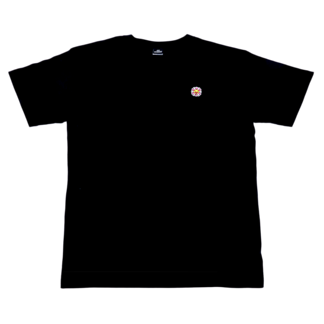 Murakami.Flowers Emblem T-Shirt Black
