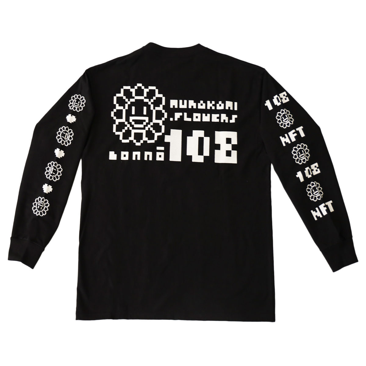 108 bonno MURAKAMI.FLOWERS L/S T-shits -Black- | Zingaro official Web