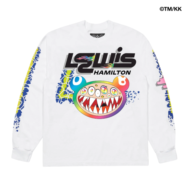 Flame Out Long Sleeve White