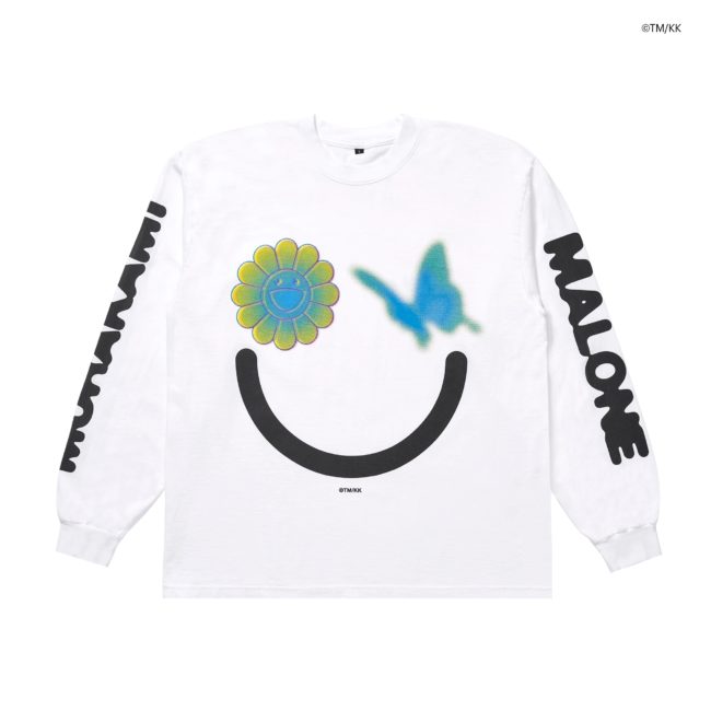 COLOR WITH ME L/S TEE – WHITE(６月中旬頃より順次発送)