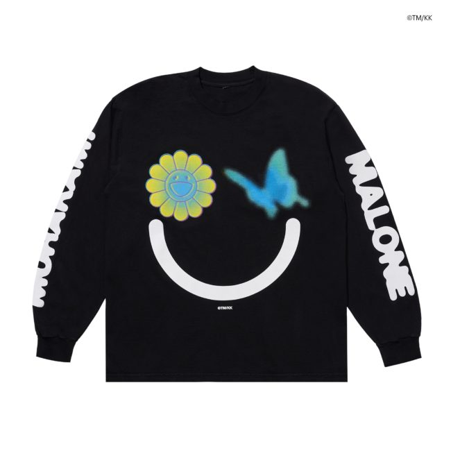 COLOR WITH ME L/S TEE – BLACK(６月中旬頃より順次発送)