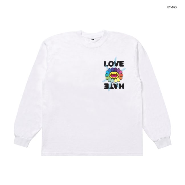 CHOOSE YOUR SIDE L/S TEE – WHITE(６月中旬頃より順次発送)
