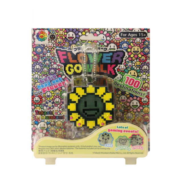 FLOWER GO WALK / Yellow (Body Color: Black)(6月下旬頃より順次発送)