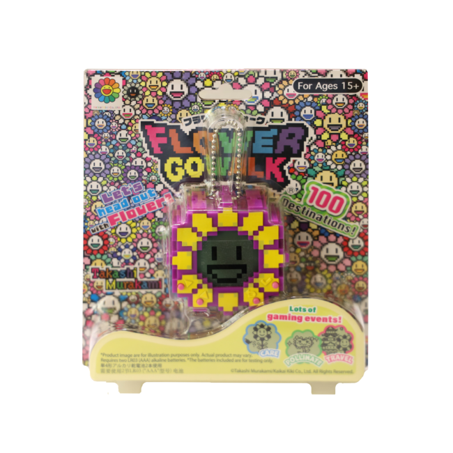 FLOWER GO WALK / Yellow (Body Color: Purple)(6月下旬頃より順次発送)