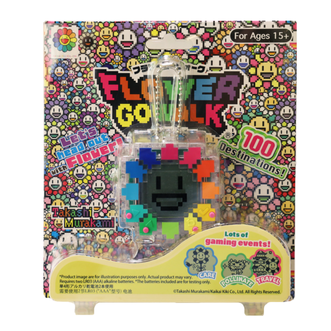 FLOWER GO WALK / Rainbow (Body Color: Clear)