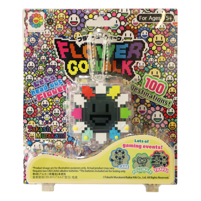 FLOWER GO WALK / Multicolor (Body Color: Clear)