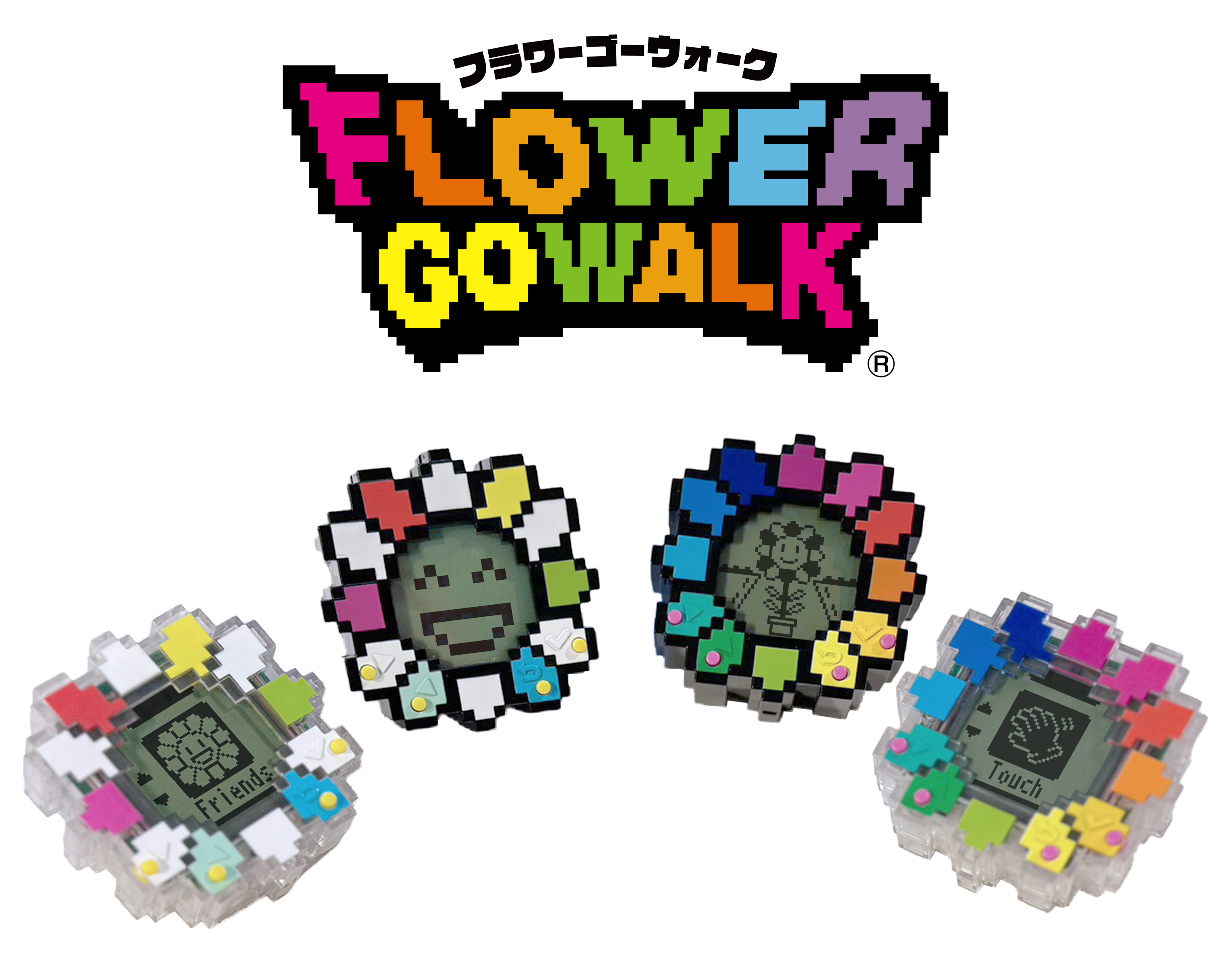 村上隆 flower go walk / Shoulder Strap