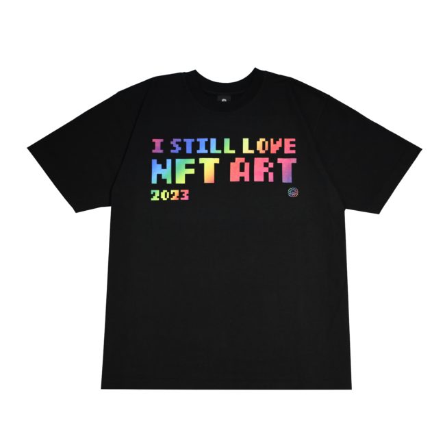 I STILL LOVE NFT ART S/S Tee “Black”(8月下旬頃より順次発送)