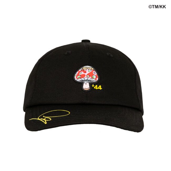 Takashi Murakami Signature Hat-Black-OS