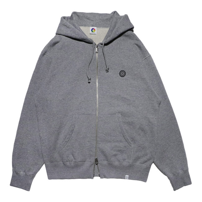 TMKK Authentic Cotton Sweat Zip Hoodie Gray（12月下旬頃より順次発送）