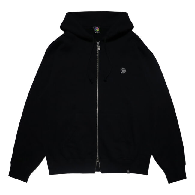 TMKK Authentic Cotton Sweat Zip Hoodie Black（12月下旬頃より順次発送）