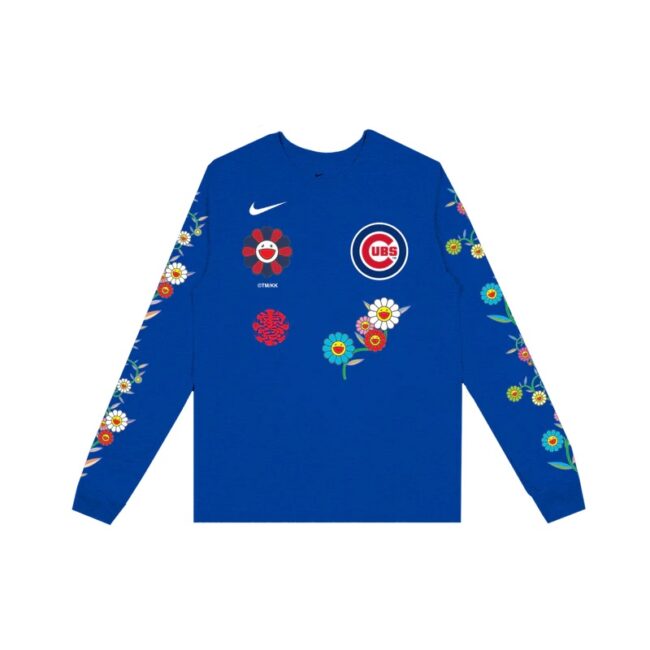 Takashi Murakami + MLB World Tour Tokyo Series 2025 Cubs LS Tee BLUE(8月中旬より順次発送)
