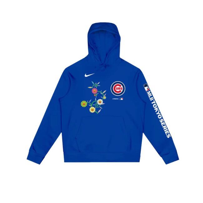 Takashi Murakami + MLB World Tour Tokyo Series 2025 Cubs Hoodie BLUE(8月中旬より順次発送)