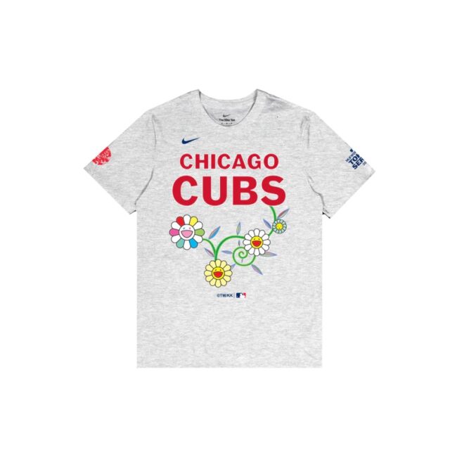 Takashi Murakami + MLB World Tour Tokyo Series 2025 Cubs SS Tee GREY(8月中旬より順次発送)