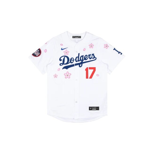 Takashi Murakami + MLB  World Tour Tokyo Series 2025 Dodgers Ohtani Kanji Jersey WHITE(8月中旬より順次発送)