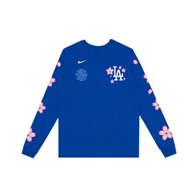 Takashi Murakami + MLB World Tour Tokyo Series 2025 Dodgers LS Tee BLUE(8月中旬より順次発送)