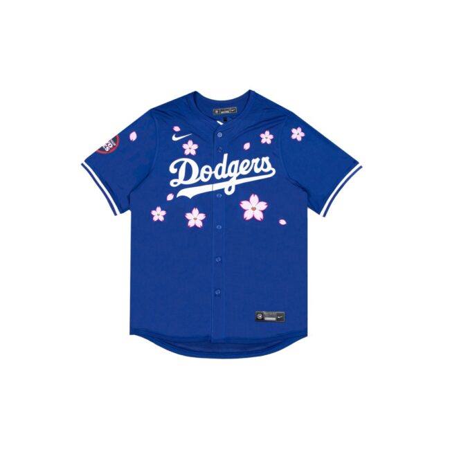 Takashi Murakami + MLB World Tour Tokyo Series 2025 Dodgers Tokyo Away Jersey BLUE(8月中旬より順次発送)