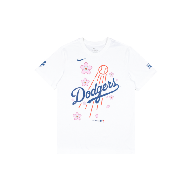 Takashi Murakami + MLB World Tour Tokyo Series 2025 Dodgers SS Tee WHITE(8月中旬より順次発送)
