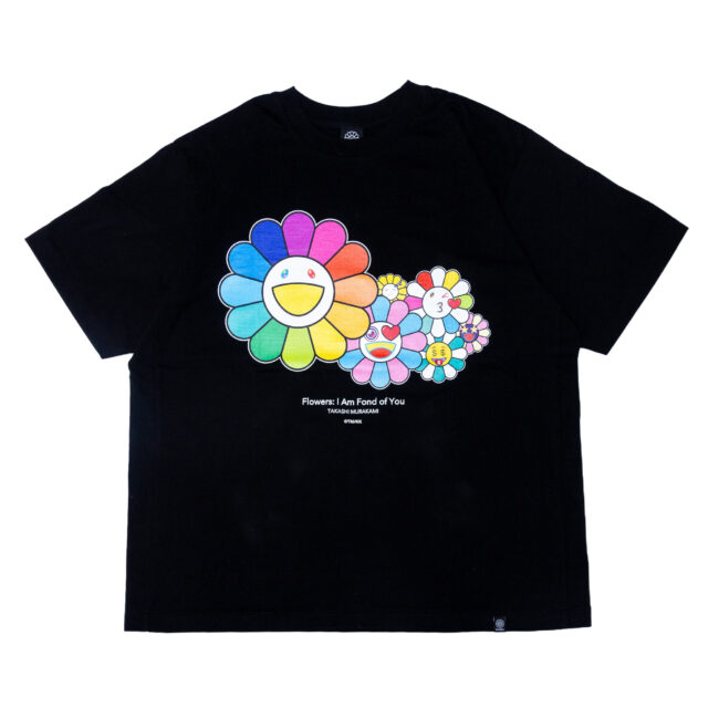 ”Flowers: I Am Fond of You” T-shirt Black (8月上旬頃より順次発送)