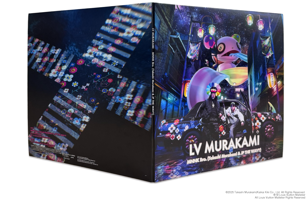 豪華 7月12日(土)12時よりWebショップにて、レコード盤 『LV MURAKAMI 邦楽