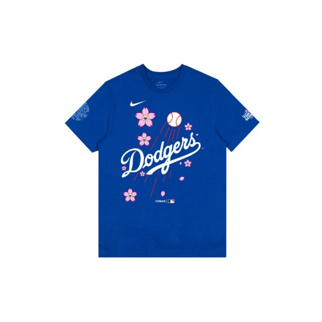 Takashi Murakami + MLB World Tour Tokyo Series 2025 Dodgers SS Tee BLUE(8月中旬より順次発送)