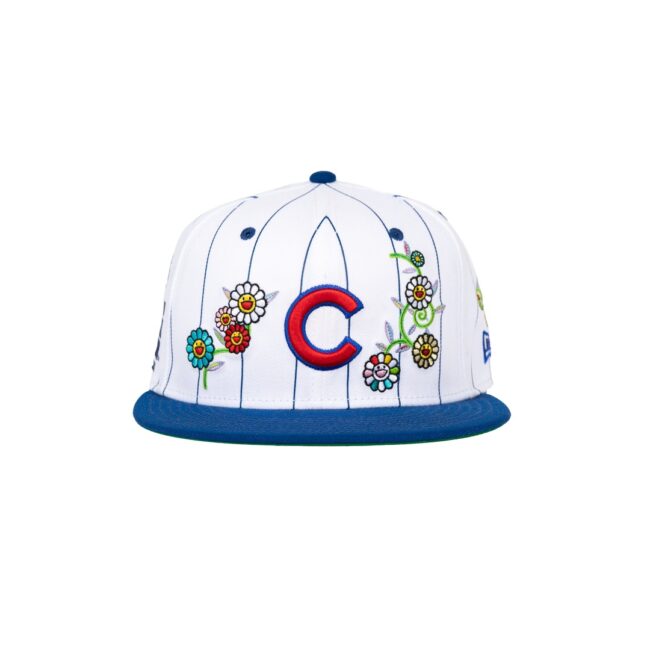 Takashi Murakami + MLB World Tour Tokyo Series 2025 New Era 9Fifty Cubs Snapback Hat Complex Exclusive WHITE(8月中旬より順次発送)